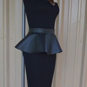 Zara Wide Peplum Belt